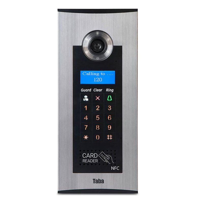 TVP-1800 پنل تصویری رنگی تابا همراه با کارتخوان - Image 3
