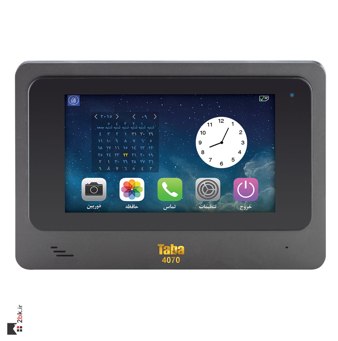 TVD-4070 آیفون تصویری جدید بدون گوشی تابا - Image 4