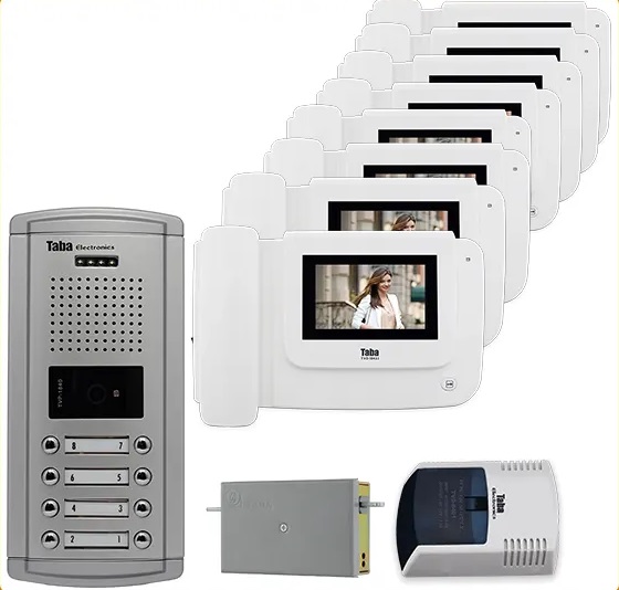 TVD-1043i مانیتور درب بازکن تصویری رنگی تابا - صفحه لمسی - Image 2