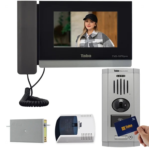 TVD-1070 Pro مانیتور درب باز کن رنگی 7 اینچ تابا - Image 2