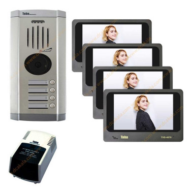TVD-4070 آیفون تصویری جدید بدون گوشی تابا - Image 2