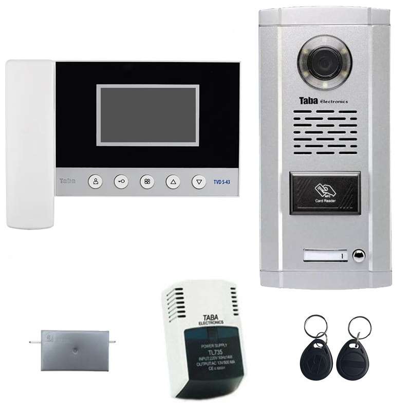 TVD-5-43 مانیتور درب بازکن تصویری رنگی تابا - Image 4