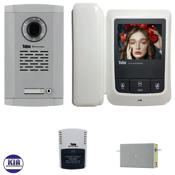 TVD-1090 مانیتور درب بازکن تصویری رنگی تابا - Image 3