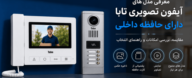 مدل های آیفون تصویری تابا با حافظه داخلی
