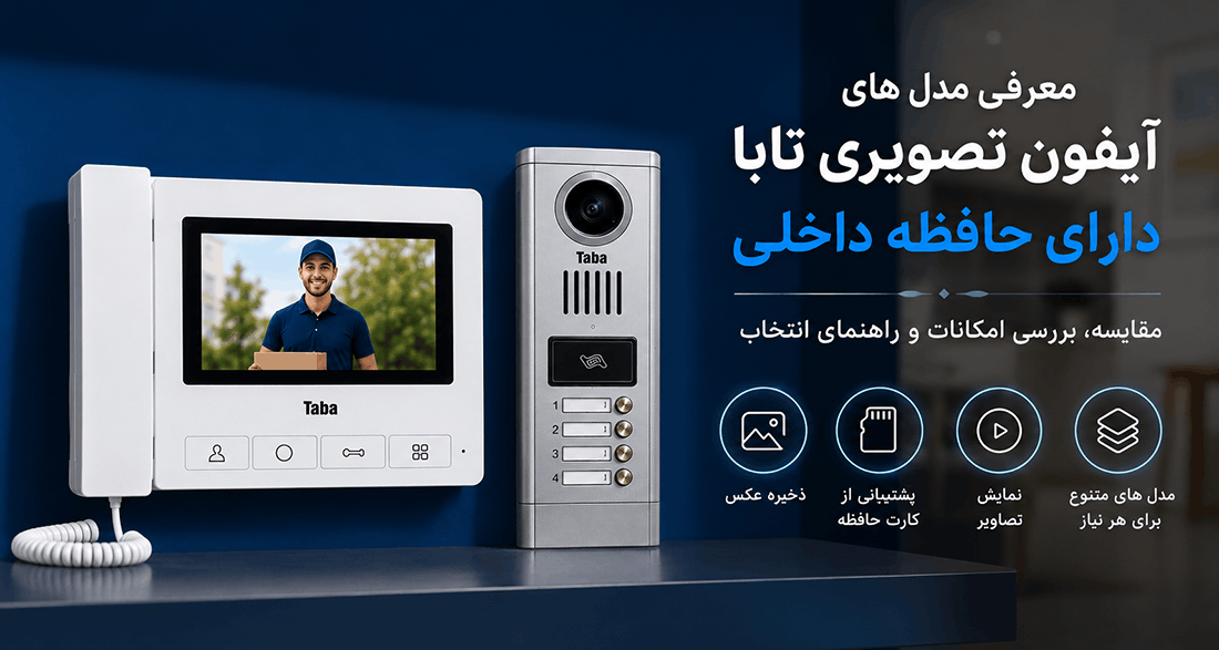 مدل های آیفون تصویری تابا با حافظه داخلی